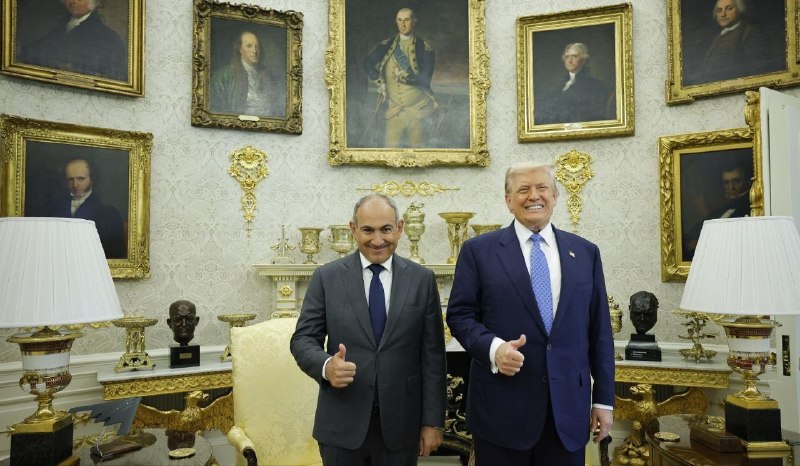 Никол Пашинян поздравил Трампа и Вэнса с 250-летием независимости США, отметив роль в мире с Азербайджаном