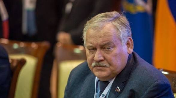 Константин Затулин, первый заместитель председателя комитета Госдумы РФ по делам СНГ, комментирует выборы в Армении