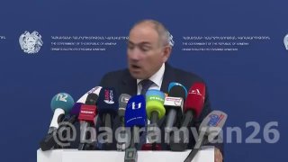 Никол Пашинян выступает с заявлением о национализации «Араратцемента» в Абовяне