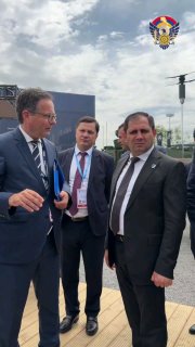 Министр обороны Армении Сурен Папикян обсудил в Париже сотрудничество с KNDS и Airbus