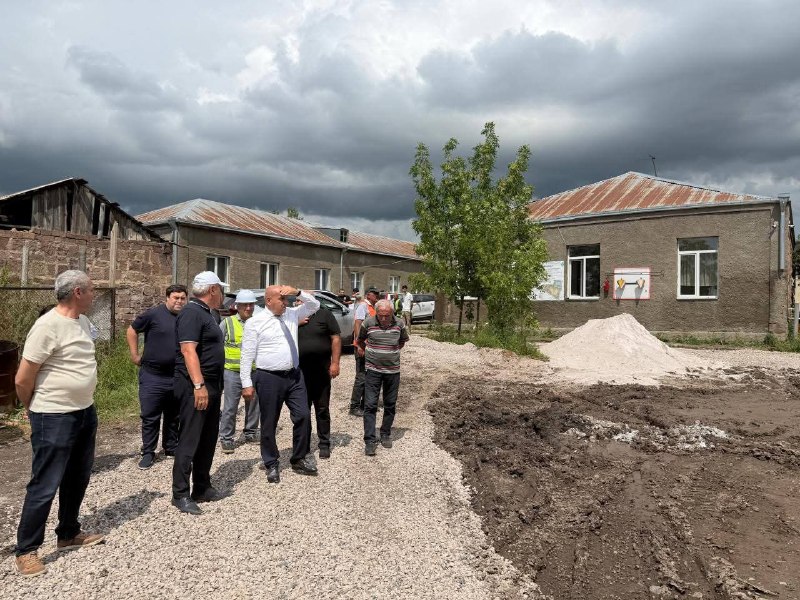 Строительство школы в Котайке, Армения