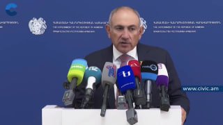 Никол Пашинян на пресс-конференции, Абовян