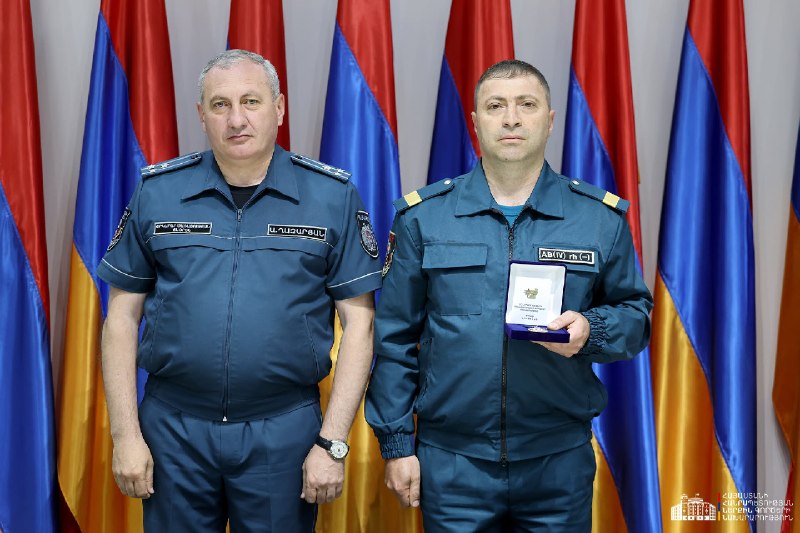 Спасатели из Котайка награждены за поиски на реке Памбак